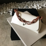 Магазин ILOVEYOUSHOP, сумка через плечо, корейская версия, персонализированная трехмерная треугольная портативная маленькая сумка на цепочке с цепочкой, сумка через плечо