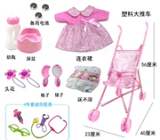 Thông minh bài phát biểu mô phỏng con búp bê đồ chơi búp bê cô gái công chúa búp bê thiết lập bộ đồ ăn mặc quần áo phụ kiện