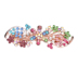 Nhật Bản và Hàn Quốc đầu clip nhỏ mùa xuân clip pha lê rhinestone kim loại kẹp tóc kẹp tóc clip bên clip phụ kiện tóc Liu Haitou đồ trang sức kẹp tóc cho bé gái Phụ kiện tóc