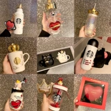 Starbucks Starbucks Ten -Year Old Shop 16 Цветные Starbucks Starbucks Cup Autentic Anniversary Celect