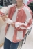 18 Hồng Kông phong cách mùa xuân và mùa thu áo khoác mới áo khoác đồng phục bóng chày nam màu phù hợp với cao đẳng gió couple Slim Harajuku bf áo khoác Áo khoác