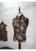 2019 xuân mới Mỹ tweed kẻ sọc Tweed len cổ áo phẳng mỏng vest nam - Dệt kim Vest