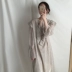 Hàn Quốc điên cuồng đẩy lá sen thanh lịch chiffon dot đầm mùa xuân và mùa hè sản phẩm mới mua váy đẹp Sản phẩm HOT