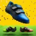 Giày bóng đá trẻ em Iron Leopard bị gãy móng tay dài Móng tay lớn Velcro nam và nữ học sinh tiểu học giày đào tạo cỏ nhân tạo - Giày bóng đá