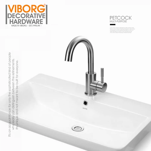 Гонконг Yubao Precision бессвинцовый смеситель из нержавеющей стали 304 для горячей и холодной воды, кухонный остров, умывальник, умывальник, маленький кран
