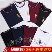 Хлопковая футболка polo, футболка с коротким рукавом, тонкая одежда