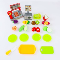 Семейный детский фруктовый комплект для разрезания для детского сада, настольная реалистичная игрушка, подарок на день рождения