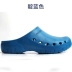 Operating room slippers, breathable non-slip toe-cap sandals, female nurse experimental clogs, male doctors surgical shoes 