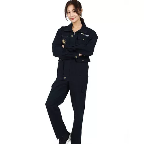 Демисезонный износостойкий хлопковый комбинезон, защита от ожогов