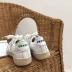 2018 mùa hè Hàn Quốc ulzzang đường phố thấp sneakers trắng siêu lửa retro hoang dã cổ điển giày phụ nữ
