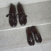 2018 Hàn Quốc đầu tròn tie giúp đỡ thấp Martin giày nữ Nhật Bản retro sinh viên Harajuku đáy dày giày da lớn thủy triều Giày cắt thấp