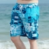 Mùa hè kỳ nghỉ bãi biển quần nam khô nhanh lỏng kích thước lớn tinh khiết bông quần quần thể thao thoáng khí năm điểm quần short