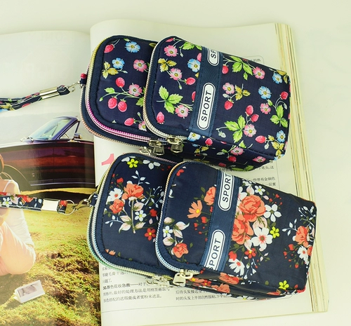 Сумка через плечо, небольшая сумка, сумка с петлей на руку, водонепроницаемый мобильный телефон с молнией, маленькая сумка клатч