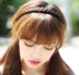 Hàn quốc đồ trang sức nhỏ Hàn Quốc phiên bản của twist headband hoop Nhật Bản và Hàn Quốc tóc giả braid phụ kiện tóc kẹp tóc tóc trượt với răng