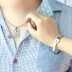 Cặp khóa đồng tâm vòng tay đan xen vòng cổ vòng tay khóa giải pháp khóa trái tim Ngày lễ tình nhân Hàn Quốc tặng bạn gái