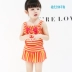 2018 trẻ em của đồ bơi cô gái trẻ em vừa và nhỏ váy đồ bơi công chúa sinh viên cô gái Hàn Quốc đồ bơi