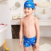 Trẻ em bơi mới thân bơi mũ chàng trai nóng mùa xuân tắm phù hợp với bơi lội phim hoạt hình bé trẻ sơ sinh bé do boi be trai Bộ đồ bơi của Kid