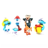 12 Smurfs сестра Голубая сестра Геге ведьм семейный семейный семейный семейный семейный семейный мультфильм персонаж ручного качания модель свинга