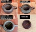 Cát màu tím Zhu bùn gốm màu đỏ ấm trà nắp với bìa gốm cup bìa Kung Fu trà trà đạo bộ phụ kiện nhỏ bìa trà nâu
