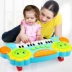 Bàn tay nhạc trẻ em trống hai trong một đa năng đàn piano điện tử Đồ chơi âm nhạc trẻ em câu đố giáo dục sớm 0-1-3 tuổi