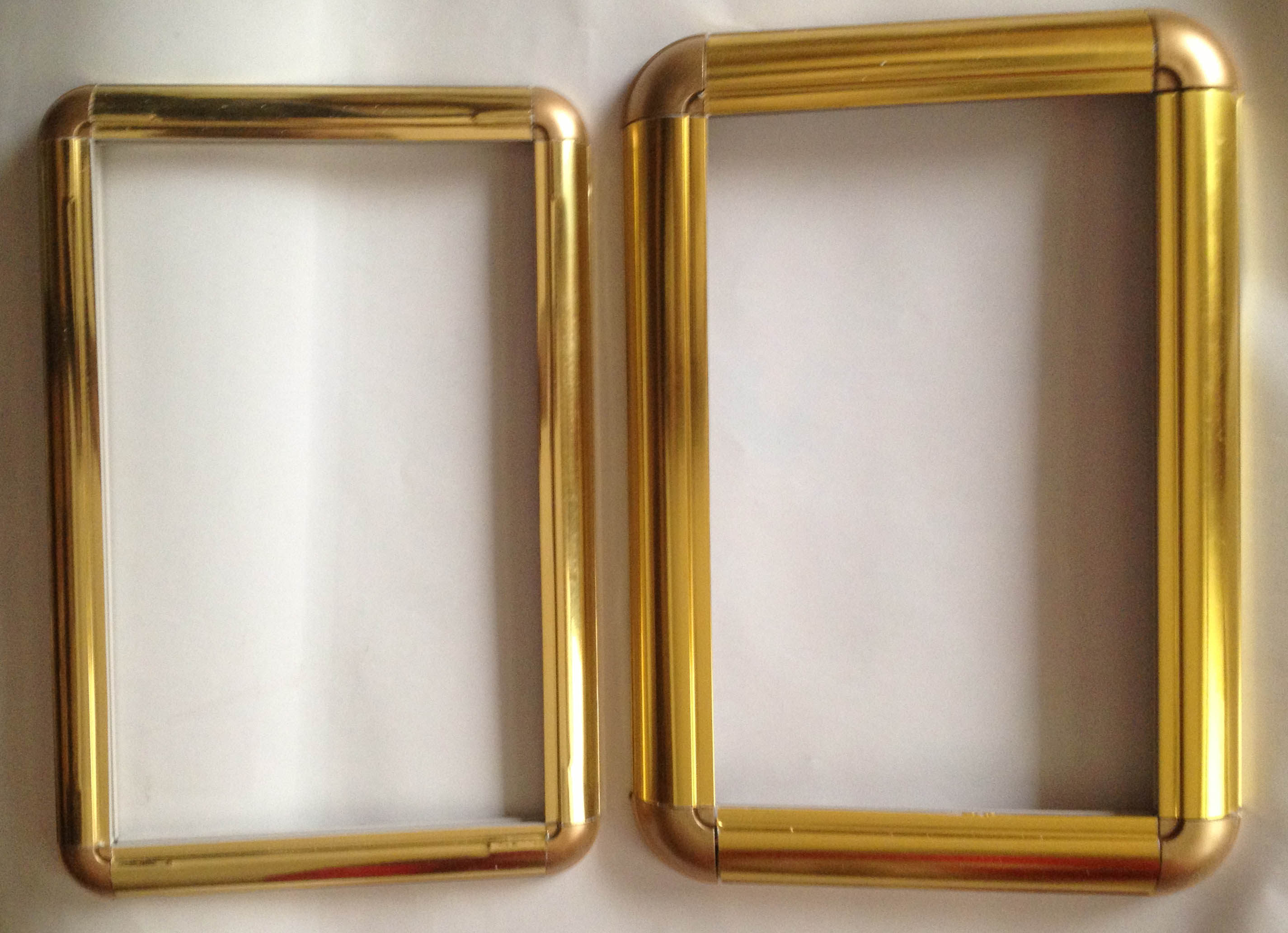 湖北武汉kt板边条 制度牌包边条 大c条 小c条 镜面金色 镜面银色价格