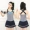 Áo tắm nữ hai mảnh bảo thủ liền kề áo tắm giảm béo bụng nhỏ nước hoa gợi cảm nóng bỏng mùa xuân cỡ lớn áo tắm Hàn Quốc