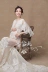 2018 Photo Studio Phụ nữ mang thai Chụp ảnh Cho thuê quần áo Chụp ảnh Mẹ mang thai Nghệ thuật Ảnh Trang phục Ren phối cảnh đầm bầu dự tiệc cao cấp Áo thai sản