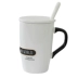 Ins Bắc Âu đơn giản mark cup gốm couple cup cặp của văn phòng cà phê uống cup với nắp muỗng bộ bình uống nước bbox Tách