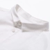 Kế thừa thiết kế ban đầu tay áo mùa hè vải lanh trắng cổ nhỏ túi Nhật Bản đơn giản năm điểm tay áo đơn giản - Áo