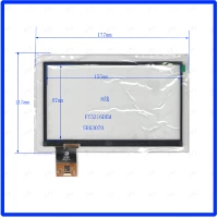 FT5316DEM GKG0415A 177*113 мм емкостный сенсорный рукописный ввод внешний экран стекло 8 строк