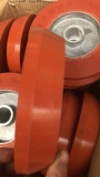 Алюминиевые резиновые колеса Горячая деревянная камедь