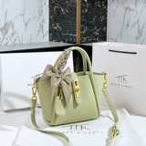 Портативная летняя корзина, сумка через плечо, коллекция 2023, премиум класс, из натуральной кожи