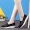 Giày vải mùa xuân nữ cũ Bắc Kinh giày vải đơn giày rocking giày thoáng khí giày ren nữ giày thông thường 34 giày cỡ nhỏ nữ