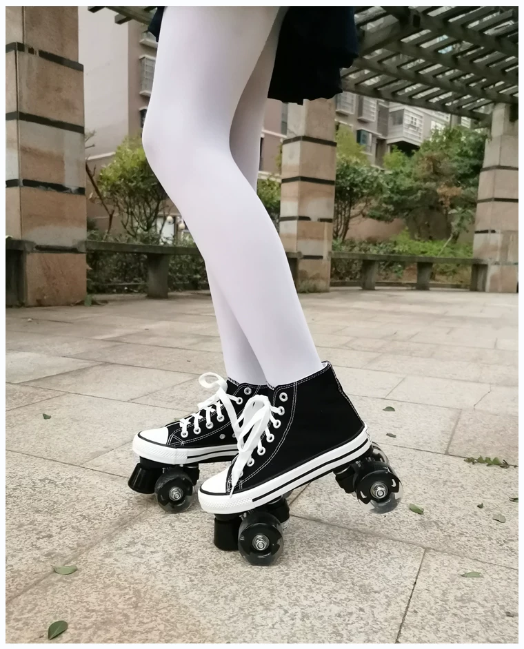 Flashing polyurethane skates, light-up wheels, multiple sizes (EU 30–44)