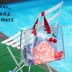 Phiên bản tiếng Hàn của còng tay PVC trong suốt túi bơi xách tay quần áo lưu trữ túi thời trang túi đi biển trang điểm di động - Túi du lịch túi kéo du lịch Túi du lịch