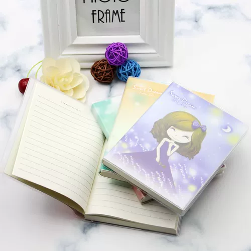 Милая свежая книга, блокнот, переносной ноутбук для школьников