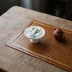 Trà mat thủ công tre đan Nhật Bản Thiền trà trà nghi lễ Trà Seiko mat khô tre mat mat trà tre - Trà sứ bộ ấm trà đạo Trà sứ