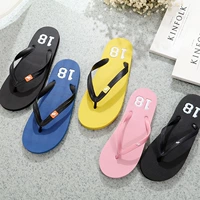 2016 Châu Âu và Hoa Kỳ của nam giới flip-flops của phụ nữ dép mùa hè và dép đi trong nhà non-slip các cặp vợ chồng đáy dày xu hướng phẳng giày bãi biển dép lv chính hãng