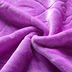 Giải trí chăn mặt bích clip sheets chăn san hô chăn đôi chần chăn chăn bông chăn mùa đông màu rắn Ném / Chăn