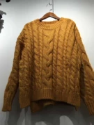 F7 dày lỏng đáy áo len 2018 mùa thu và mùa đông bộ dài tay màu rắn xoắn áo len Hàn Quốc phiên bản của hoang dã 0.73