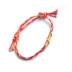 Wufu Tay dây tự làm gói vật liệu vòng tay hữu nghị Dragon Boat Festival dệt tay dây đỏ dây dệt nam và nữ để gửi hướng dẫn - Vòng đeo tay Clasp vòng tay vàng 18k Vòng đeo tay Clasp