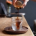 Sản xuất cà phê đặt tách cà phê chia sẻ nồi óc chó màu đen gỗ tấm gói boutique cà phê cửa hàng vẻ đẹp shot đặc biệt khay bánh kẹo gỗ Tấm