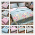Khuyến mãi Hàn Quốc Twill Cotton Chần Bí Mật Road Rửa Mat Sheets Giường Cover Nệm Điều Hòa Không Khí Bộ Đồ Giường Trải giường