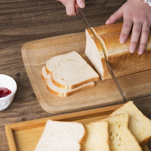 Япония импортированный хлеб -нож красная точка дизайн награды ручной работы ручной лезвие Fujiro из нержавеющей стали Французская хлебная нож