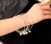 Vòng tay pha lê hoang dã Nhật Bản và Hàn Quốc mới 2018 không phai nữ sinh đơn giản vòng tay ngọt ngào thời trang trang sức vòng tay bạc Vòng đeo tay Clasp