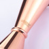 Bar Soul Rose Gold Roll Wineer 25 / 50ml Ox Bar Counter Cup Jigger Đo Cup Wine - Rượu vang ly rượu vang thuỷ tinh Rượu vang