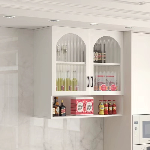 Кухонный шкаф шкаф на стена Шкаф Чангун Стеклянный настенный шкаф балкон -шкаф в ванной комнате ванная комната подвесная стена