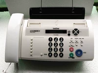Бесплатная доставка Brothers Fax Machine Автоматически получает обычную бумагу A4, чтобы позвонить в копию телефона -in -One