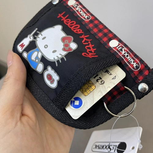 Кошелек, маленькая сумка через плечо, милая ключница, мультяшный картхолдер, наушники, система хранения, небольшая сумка, тканевый мешок, бумажник