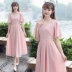 2020 phụ nữ mới hàng ngày người mẫu trẻ Cộng hòa Trung Quốc phong cách retro váy đầm lady cổ tích váy dài - Váy dài